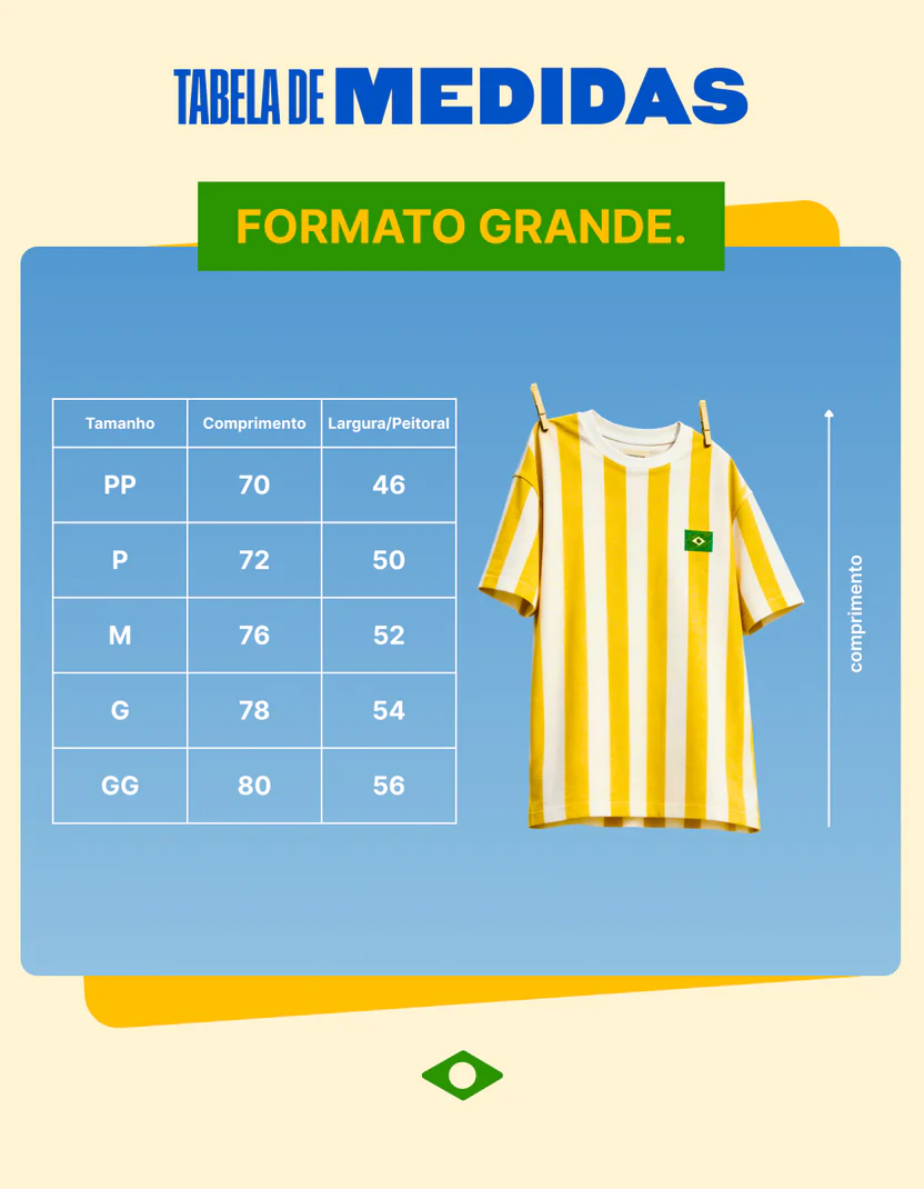 Camiseta Brasil!
